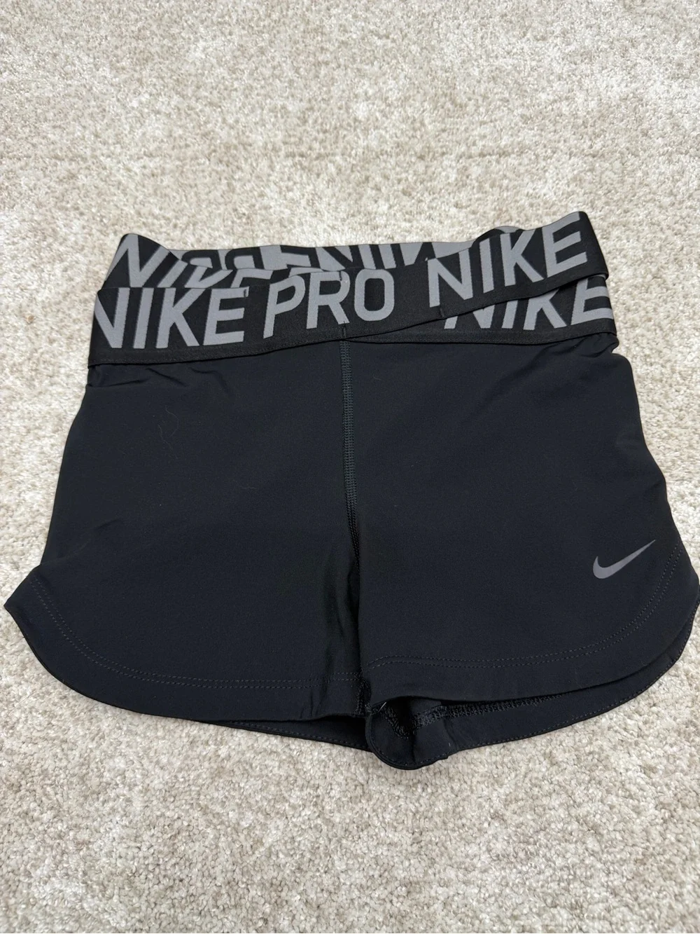 Nike Pro Women's Compression Performance Shorts 3 Pair Bundle Size Medium